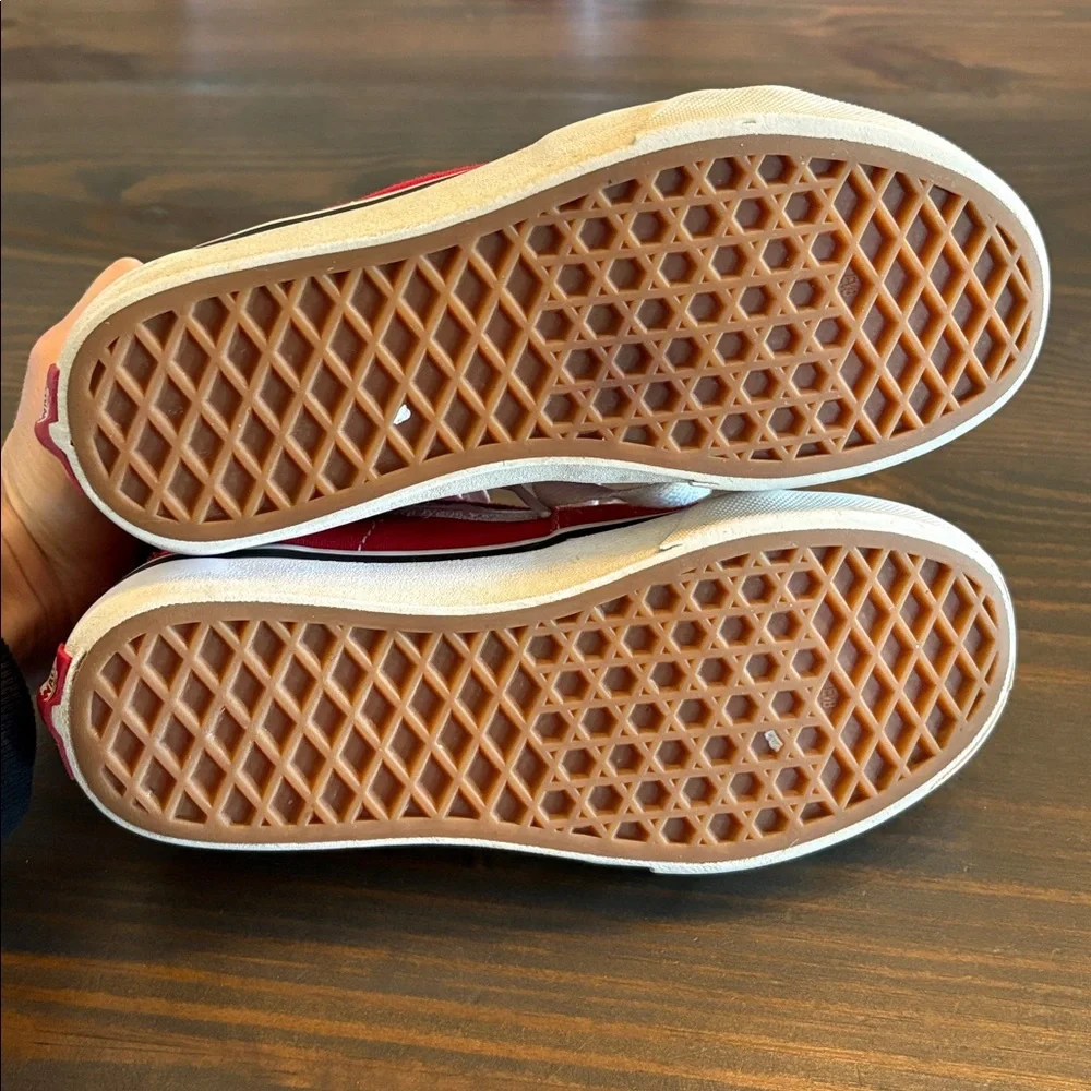 Vans high top kids shoes. Size 2. - Picture 7 of 8